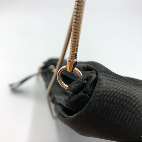 Banana Republic Juliette Black Satin Clutch - Picture 3 of 14